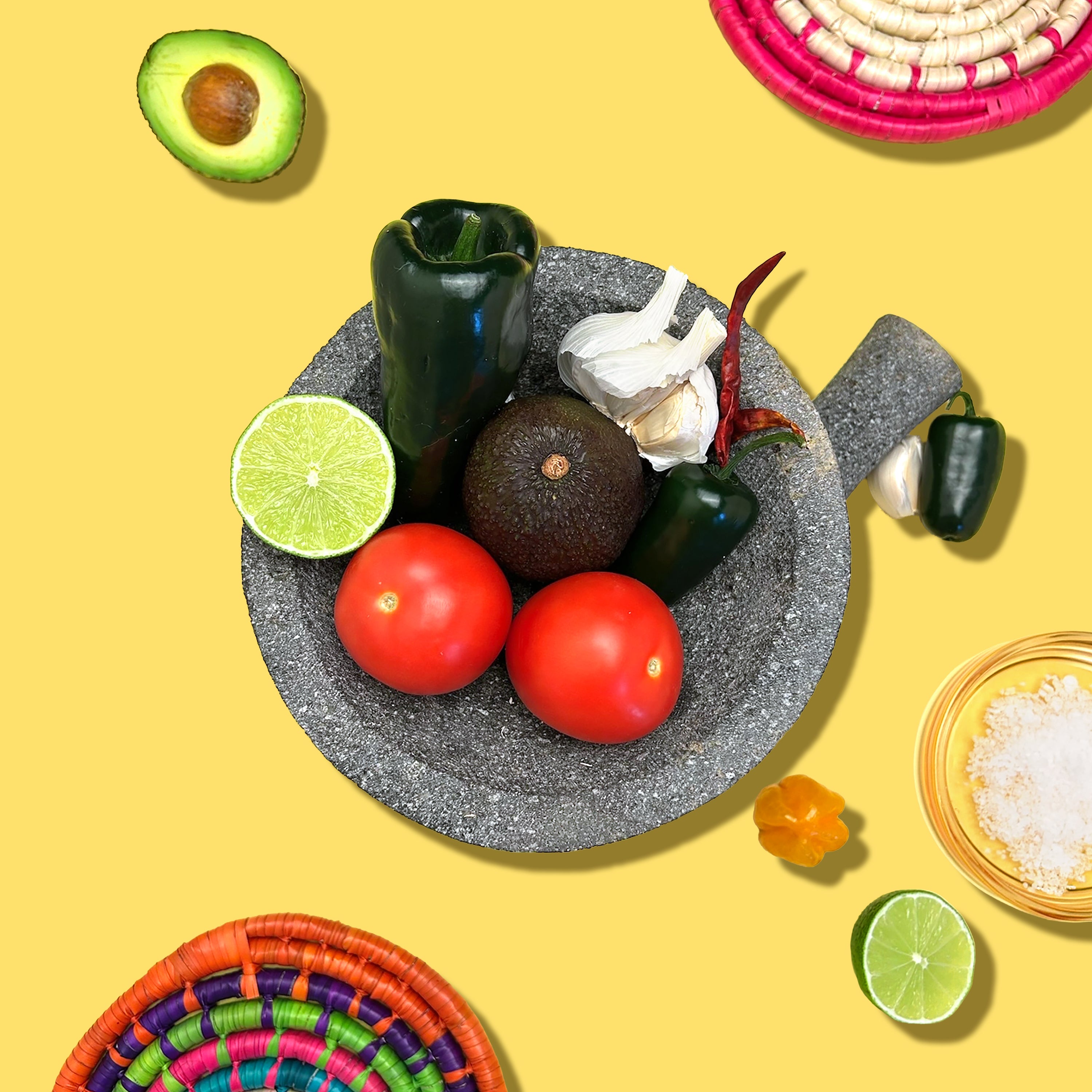 Volcanic Stone Molcajete